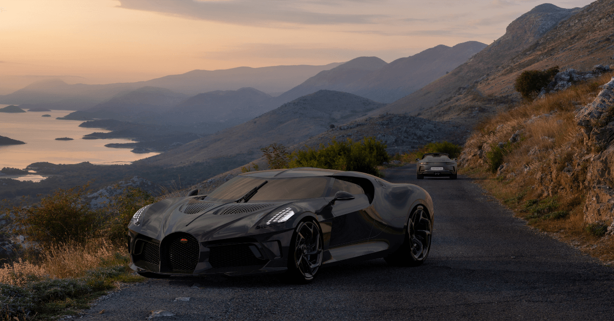 Bugatti La Voiture Noire, the most expensive car in the world on the road