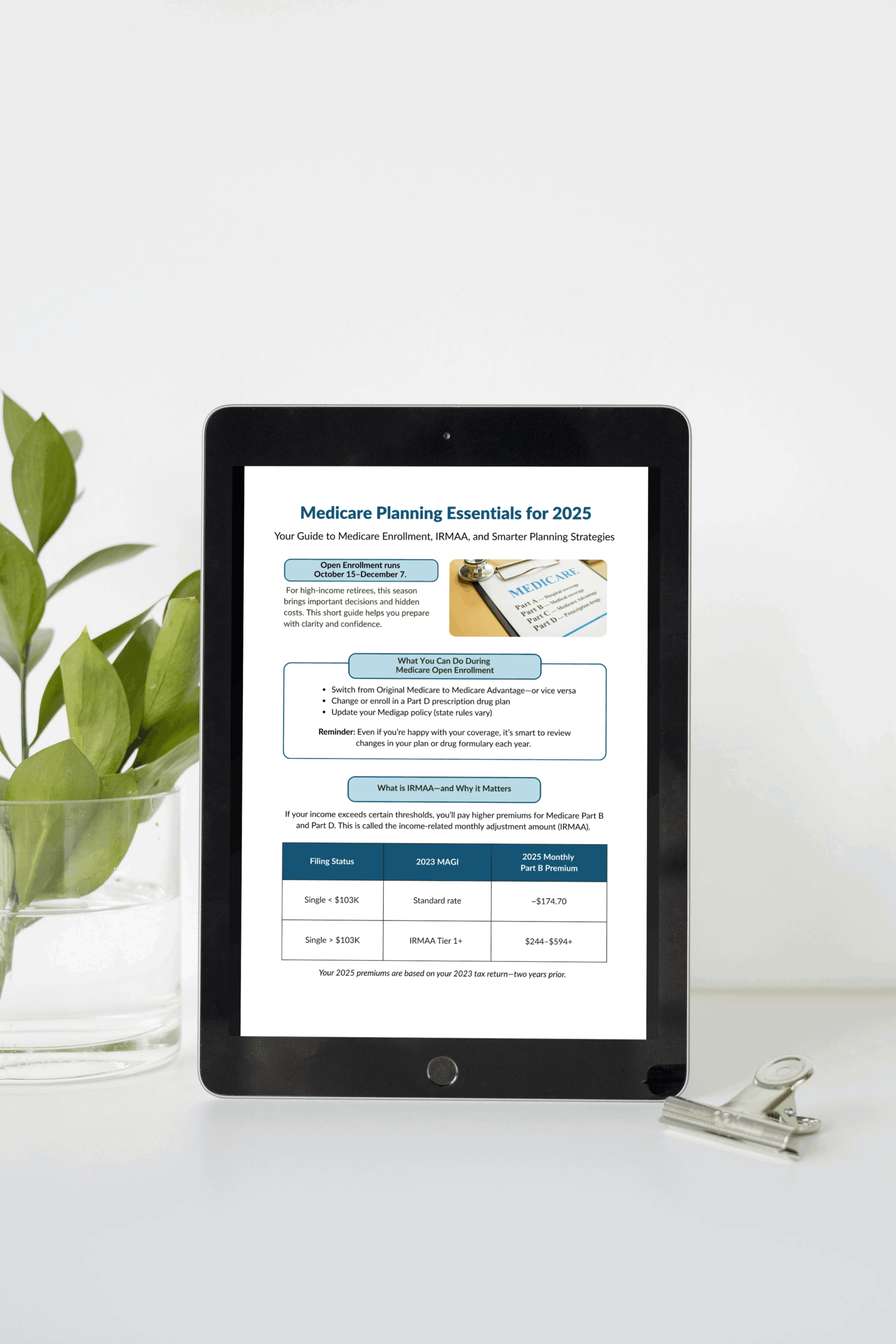 Medicare Essentials Mockup