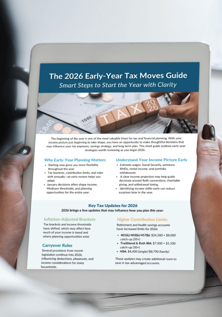 The 2026 Early-Year Tax Moves Guide | Liberty Group
